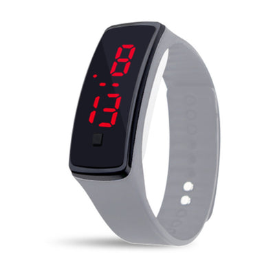 Unisex Rubber LED Watch Date Sports Bracelet Digital Wrist Watch - goldylify.com