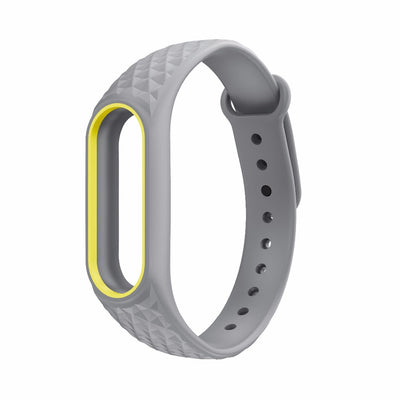 Double Color Anti-lost TPE Strap for Xiaomi Mi Band 2 - goldylify.com