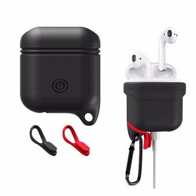 for Apple AirPods Case Silicone Shock Proof Protector Sleeve Skin Cover True Wireless Earphone - goldylify.com