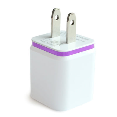 Dual USB Wall Charger 12 Watt for Apple and Android Devices US Plug - goldylify.com