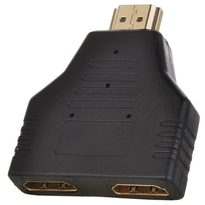 Cwxuan HDMI Male to 2 HDMI Female Adapter / Converter - goldylify.com