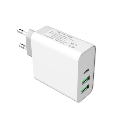 Cwxuan 60W USB C PD Power Adapter Type C with 3 Port USB Wall Fast Charger - goldylify.com
