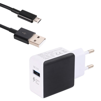 QC3.0 USB Quick Charger + Quick Charge Micro USB Data Charging Cable 100cm - goldylify.com