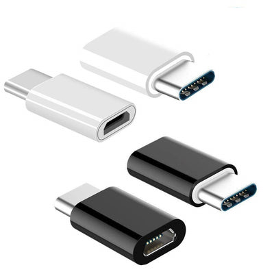 4PCS Type-C to Micro USB Data Charging Adapter - goldylify.com