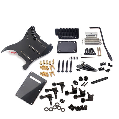 Electric Guitar Kit ST Style Full Accessories Kit Black - goldylify.com