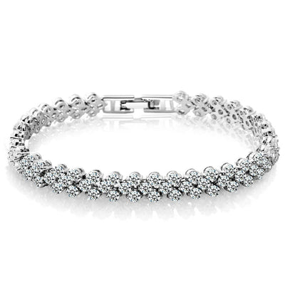 Fashion Diamond Crystal Luxury Ladies Bracelet - goldylify.com