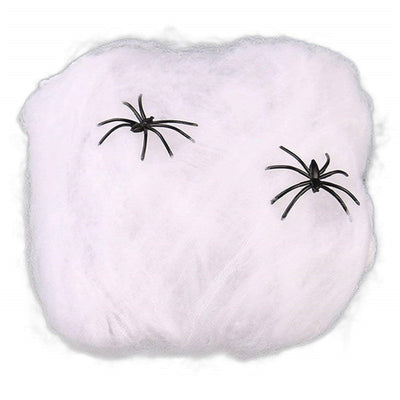 Creative Halloween Spider  Decorations Stretchable Cotton  Cob Webs - goldylify.com