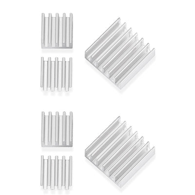 Minismile 6pcs Heatsink Heat Dissipation Panel Radiator for Raspberry Pi - goldylify.com