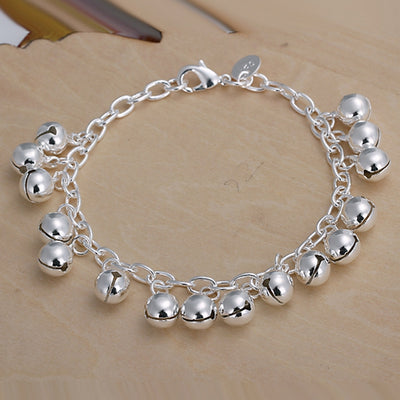 Jingle Bracelet Silver Globe Chain Bracelet - goldylify.com