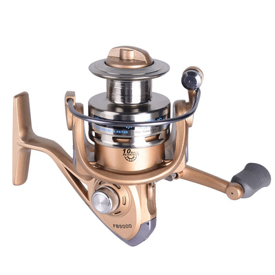 New Fishing Coil Wooden Handshake Professional Metal Left Right Hand Reels - goldylify.com
