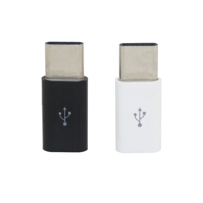Minismile 2PCS ABS USB 3.1 Type-C To Micro USB Data Charging Adapters Converters - goldylify.com