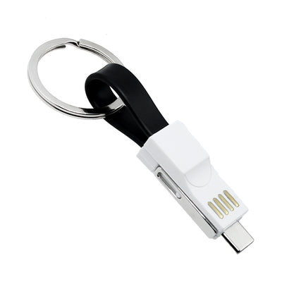 CHUMDIY 3-in-1 Type-C Micro USB 8 Pin Magnet USB Data Sync Charging Cable - goldylify.com