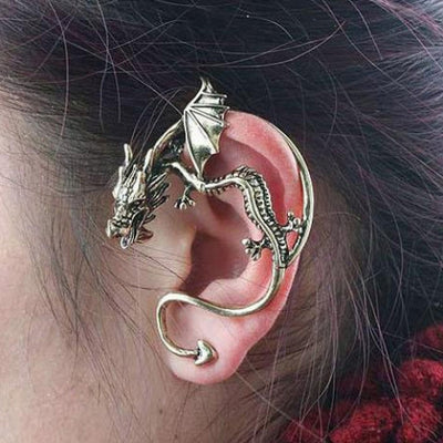 Gothic Style Dragon Shape Earring - goldylify.com