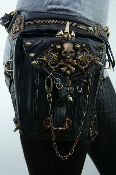Sexy Skull Messenger Bag - Waist Pack - Multiple Configurations - goldylify.com