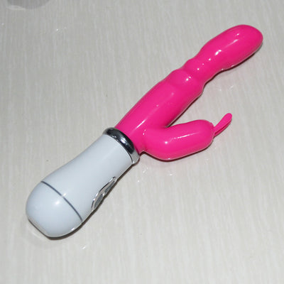 Waterproof sex toy Double Rod Masturbation rabbit vibrator utensils For Women - goldylify.com