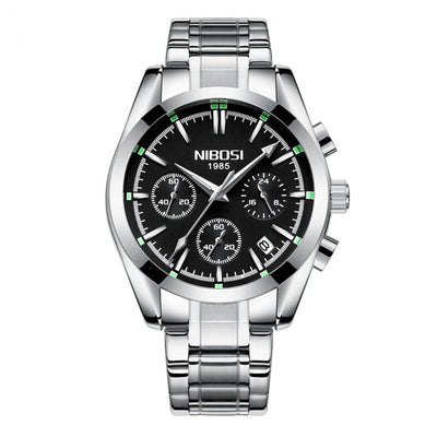 NIBOSI 2310 Multi-function Scratch Design Waterproof Business Quartz Watch - goldylify.com