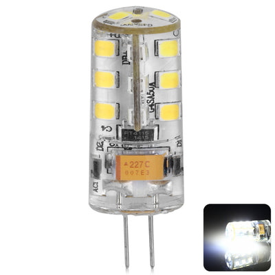 YouOKLight 5W SMD-2835 27 LEDs G4 Based LED Corn Light Lamp with White Light 300LM AC/DC12V - Transparent Cover - goldylify.com
