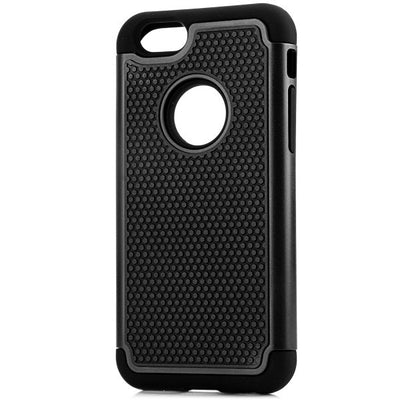 Plastic and Soft Silicone Material Back Case Cover with Football Texture Design for iPhone 6 4.7 inch Screen - goldylify.com