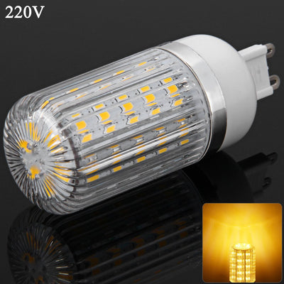 G9 7W 36 x SMD 5730 Dimmable Warm White Silver Corn Lamp (3000-3500K 1600Lm) - goldylify.com