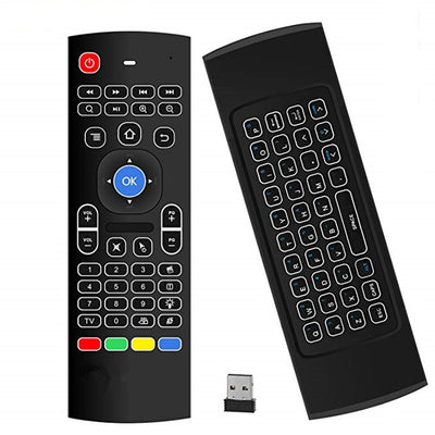 Android TV Box Wireless Remote Control Keyboard Air Mouse 2.4ghz for KODI PC TV - goldylify.com