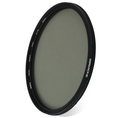 Zomei 72mm Ultra Slim Circular Polarizer Glass CPL Filter Lens - goldylify.com