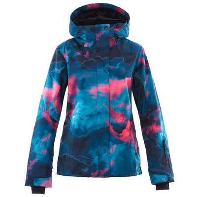 SMN Snowboard Jacket Ski Suit Adult Women Colorful Wind Resistant Waterproof Breathable Outdoor Sport Winter Girls Skiing Suit - goldylify.com