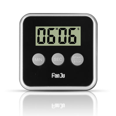 FanJu FJ231 Digital Kitchen Timer with Big Display / Loud Alarm / Magnetic Back / Foldable Stand - goldylify.com
