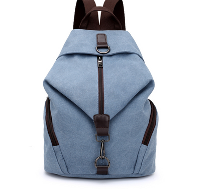 Canvas handbag retro casual college wind backpack fashion Korean handbag casual versatile shoulder bag - goldylify.com