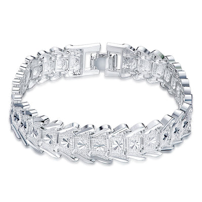 Another Silver Euro Wide Version Bracelet Women'S Bracelet - goldylify.com