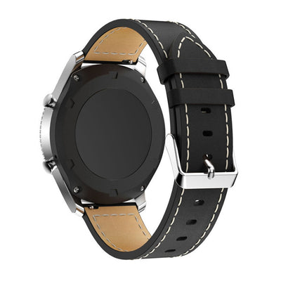 Genuine Leather Watch Bracelet Strap Band for Samsung Gear S3 Frontier - goldylify.com