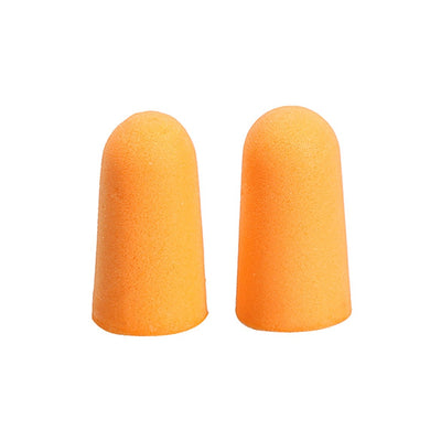 Soft Orange Foam Ear Plugs Tapered Travel Sleep Noise Earplugs Noise Reduction - goldylify.com