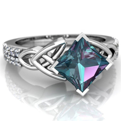 Exquisite Jewelry Princess Mystic Rainbow Ring - goldylify.com