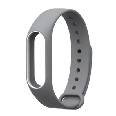 Colorful Silicone Wrist Strap Double Color for Xiaomi Mi band 2 Wristbands - goldylify.com