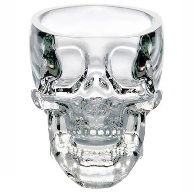 Crystal Skull Head Shot Glass Cup Vodka Whiskey Gin Bar Home Party - goldylify.com