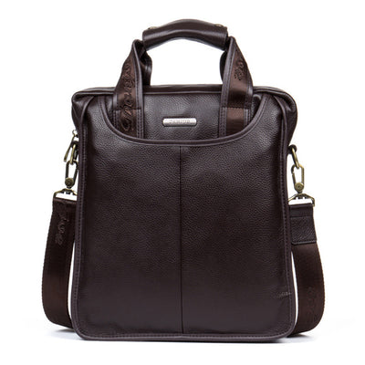 Men's leather tote - goldylify.com