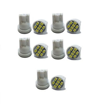 T10 8SMD 1206 3020 LED Car Wedge Light Auto License Plate Clearance Lamp 10PCS - goldylify.com