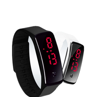 Men and Women Digital Watch LED Sports With Silicone Band Couples Watch - goldylify.com