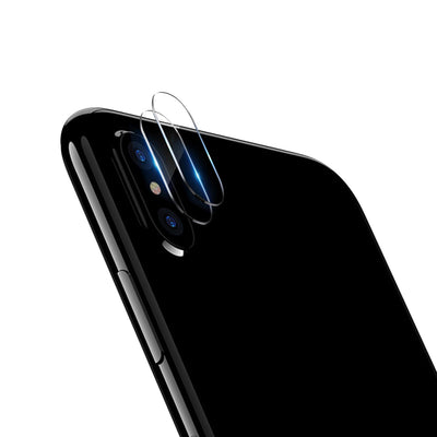 2PCS 0.15mm 9H Tempered Glass Camera Lens Protector for iPhone X - goldylify.com