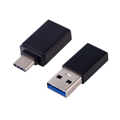 USB 3.0 Female to USB 3.1 Type-C+USB 3.1 Type-C Female to USB 3.0 Male Converter Adapter - goldylify.com