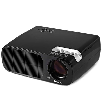 UhAPPy U - 20 LCD Projector 2600LM 800 x 480 Pixels with IR Remote Control / Keystone Correction Support 1080P - goldylify.com