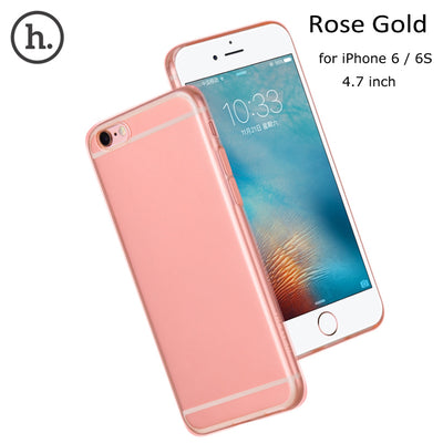 HOCO TPU Soft Case Cover Crystal Clear Transparent Ultra Slim Shell for 4.7 inch iPhone 6 6S - goldylify.com