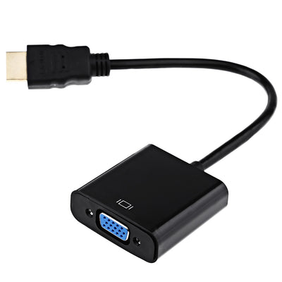 Full HD 1080P HDMI Male to VGA Female Converter for HDTV / Computer / PS3 / DVD Player - goldylify.com
