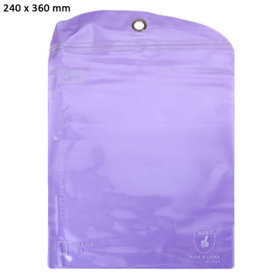 240 x 360mm PVC Ziplock Water Resistant Packaging Bag Protective Cover for Mobile Phone - goldylify.com