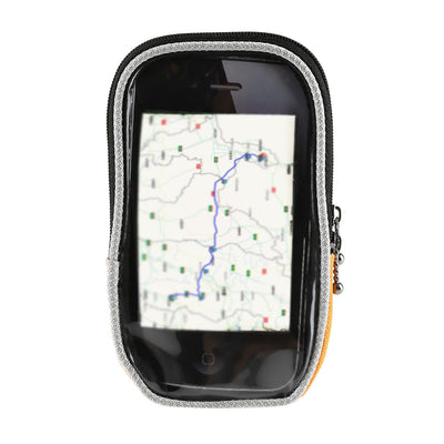 ROSWHEEL Quick Disassembling Fastener Double Zipper Touch Screen Bike Handlebar Phone Bag - goldylify.com
