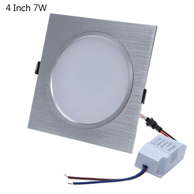 Square 5 Inch 15W LED Panel Light Ceiling Downlight - goldylify.com