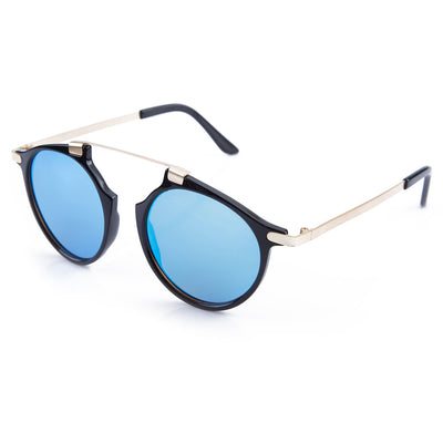 Cute Unisex Color Coated Round Frame Eyewear - goldylify.com