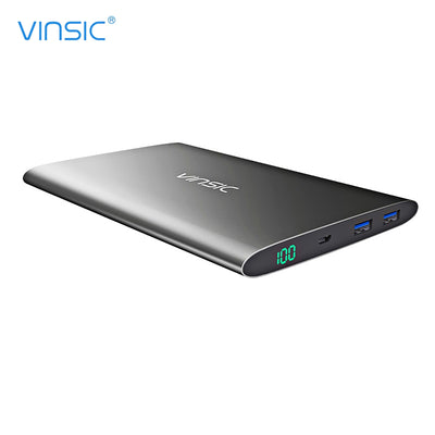 VINSIC VSPB202 20000mAh Power Bank Dual USB Interface Smart Charger - goldylify.com