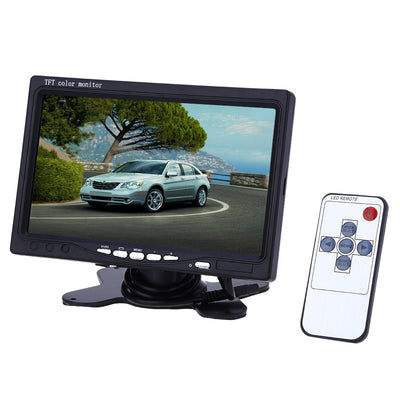 XM722T 7 Inch Universal Car Headrest 234 x 480 TFT LCD Screen Monitor - goldylify.com