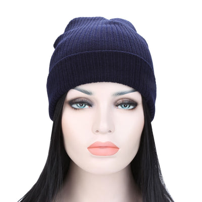 Winter Fashion Warm Knitted Beanie Hat Cap - goldylify.com