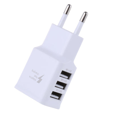 gocomma Universal 2A 3 USB Ports Multifunctional Travel Charger Adapter - goldylify.com